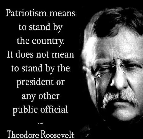 Theodore Roosevelt – Teddy Roosevelt Quotes and Images on Patriotism