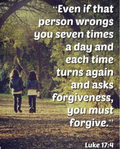 Bible Verses, Passages, Scriptures, Quotes, and Images On Forgiving