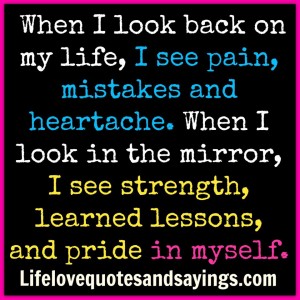 Heartache Quotes - Heartachive Quote and image about having the strength to move on. Learning from your failed relationship and making sure that you don't make the same mistake again.