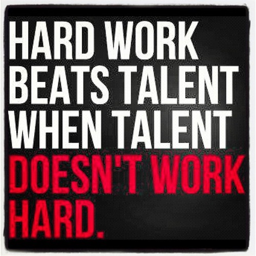 Nice day quote - hard work beats talent when talent doesn't work hard. Nice day quote - hard work beats talent when talent doesn't work hard.