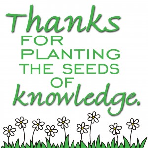  Quotes  Good Employees  Thanks for planting the seeds of knowledge