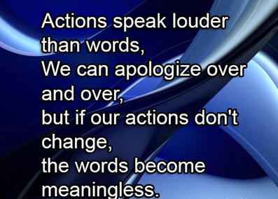 it is very important that we pay attention to the things that a lot of people do than just they things that the say because a lot of people tend to talk more than they could possibly deliver. inspiring and uplifting messages, quote, image about Actions speak louder than words in our goals, dreams, promises and life in general.