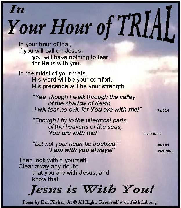 Christian Trial Poems