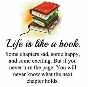 Keep on living your life without permitting any circumstance to force you to move backwards or stay stagnant. You have to keep turning the pages in the book of your destiny forward instead leading the bad pages to keep you stuck.