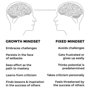 A growth mindset